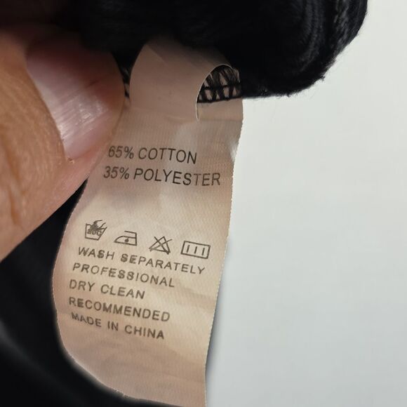 Virghoes Biker Cross Tank Blingy Tee Black Size Small - Picture 6 of 13